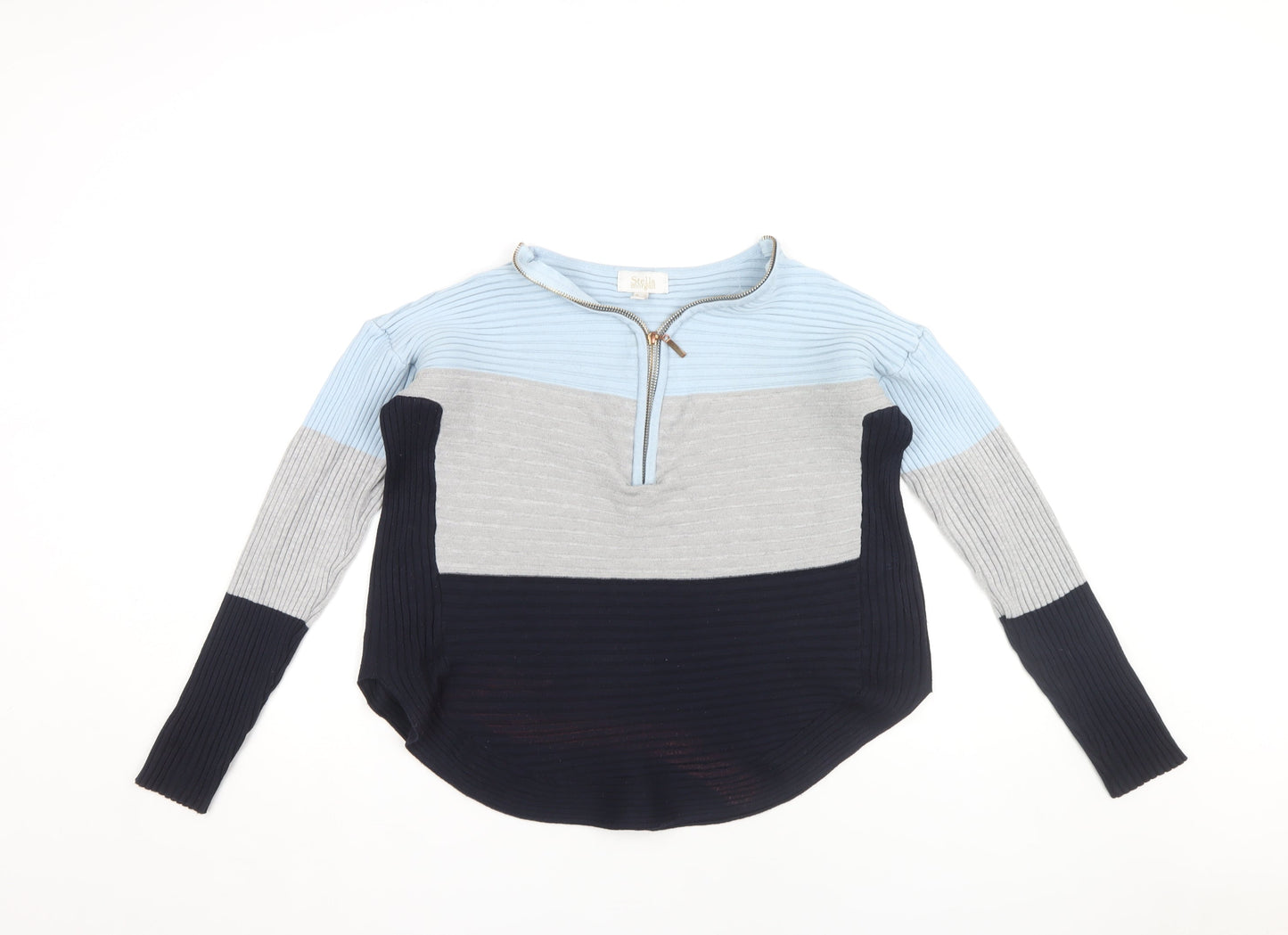 Womens UK Size 12 Stella Morgan Multicoloured Full Zip Jumper