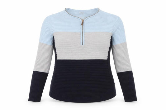 Womens UK Size 12 Stella Morgan Multicoloured Full Zip Jumper