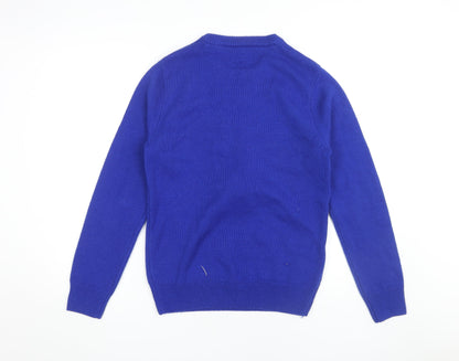 Next Men's Blue M Christmas Pullover Jumper