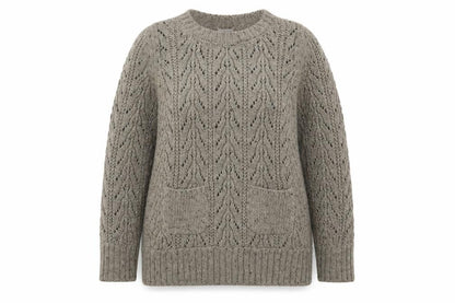Womens UK Size 12 Marks and Spencer Beige Pullover Jumper