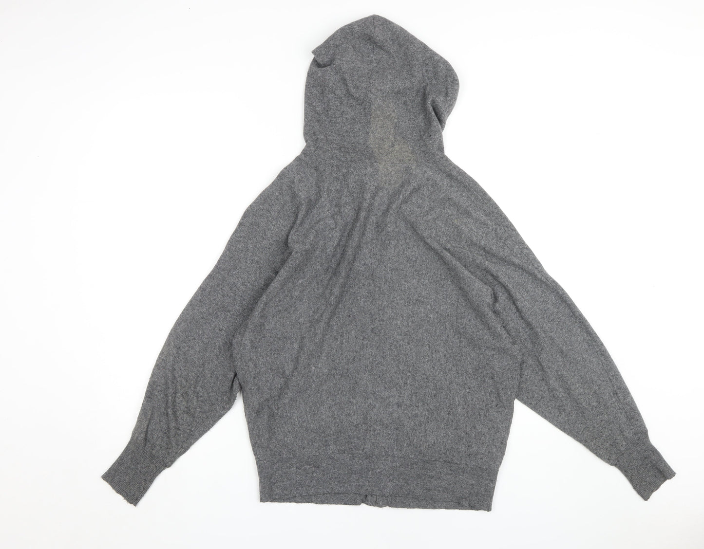 Mint Velvet Women's Grey Full Zip Hoodie Size 10