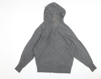 Mint Velvet Women's Grey Full Zip Hoodie Size 10