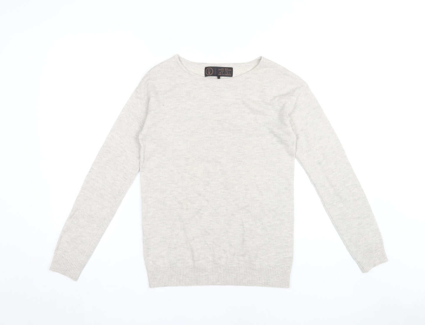 Womens UK Size 8 Fat Face Ivory  Jumper