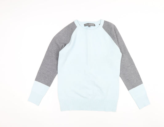 French Connection Men’s Blue Grey Pullover Jumper S