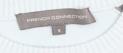 French Connection Men’s Blue Grey Pullover Jumper S
