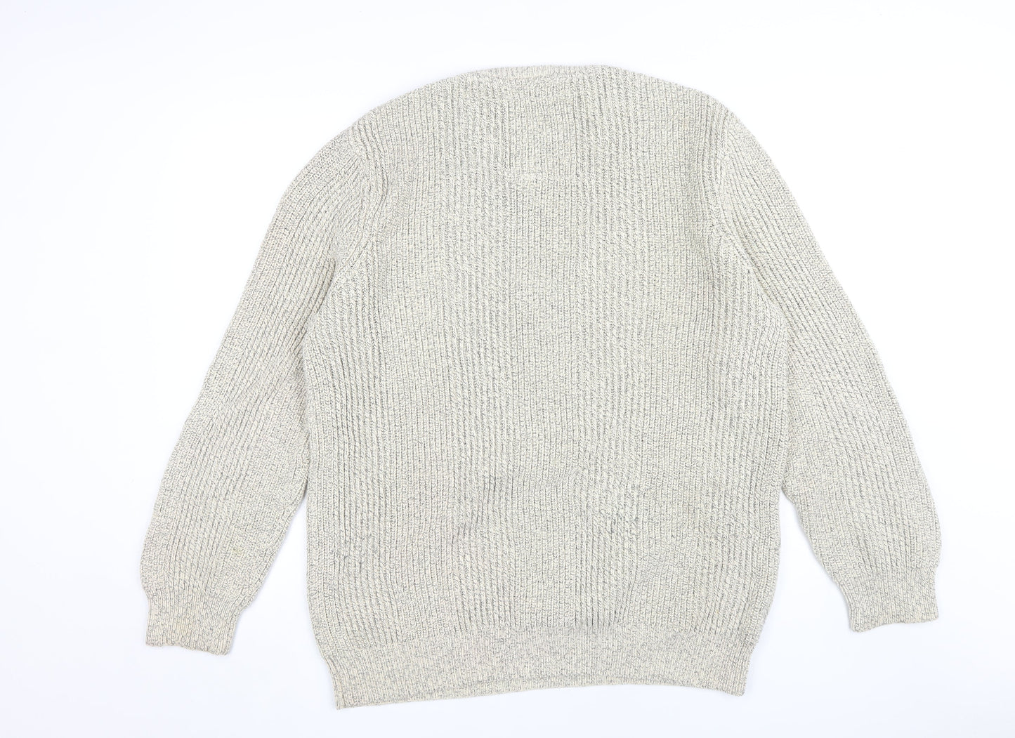 Womens UK Size XL Maine New England Beige Pullover Jumper