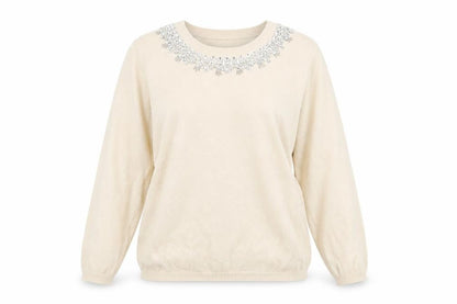 Womens UK Size 2XL Cotswold Collections Beige Pullover Jumper