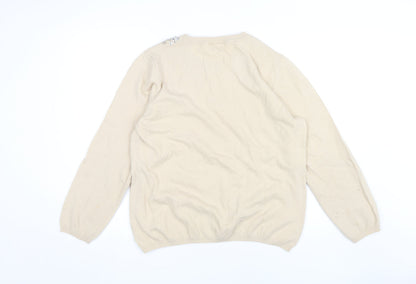 Womens UK Size 2XL Cotswold Collections Beige Pullover Jumper