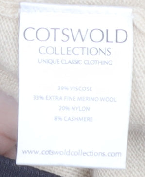 Womens UK Size 2XL Cotswold Collections Beige Pullover Jumper