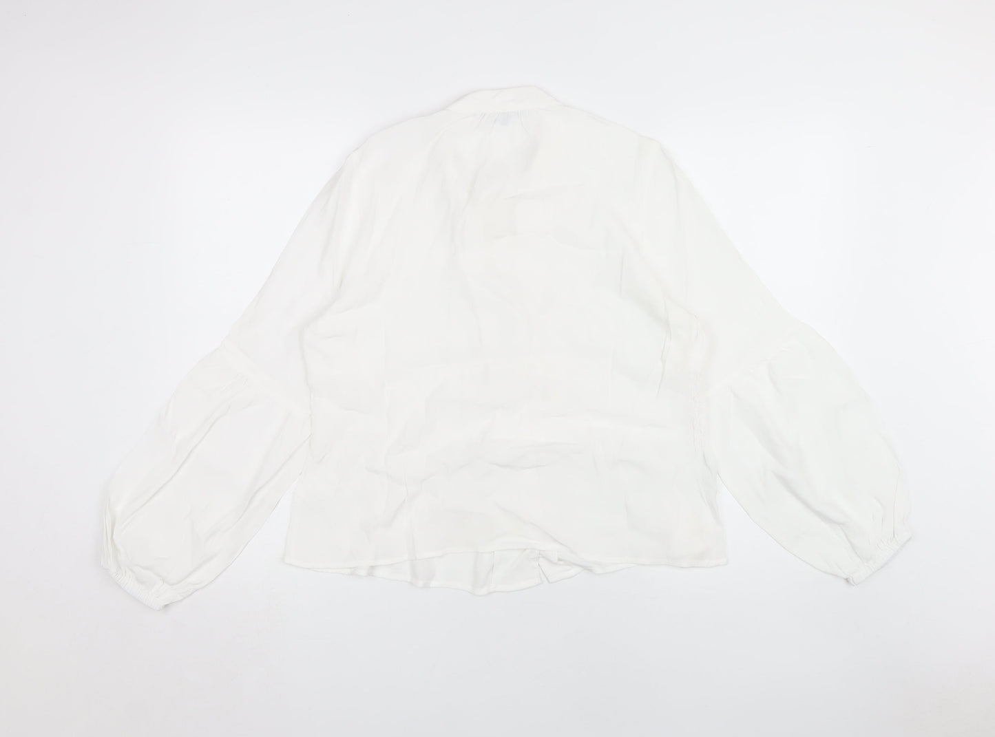 Womens UK Size 14 Oliver Bonas White  Blouse