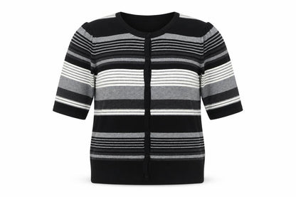 Womens UK Size 10 Laura Ashley Black Cardigan Jumper