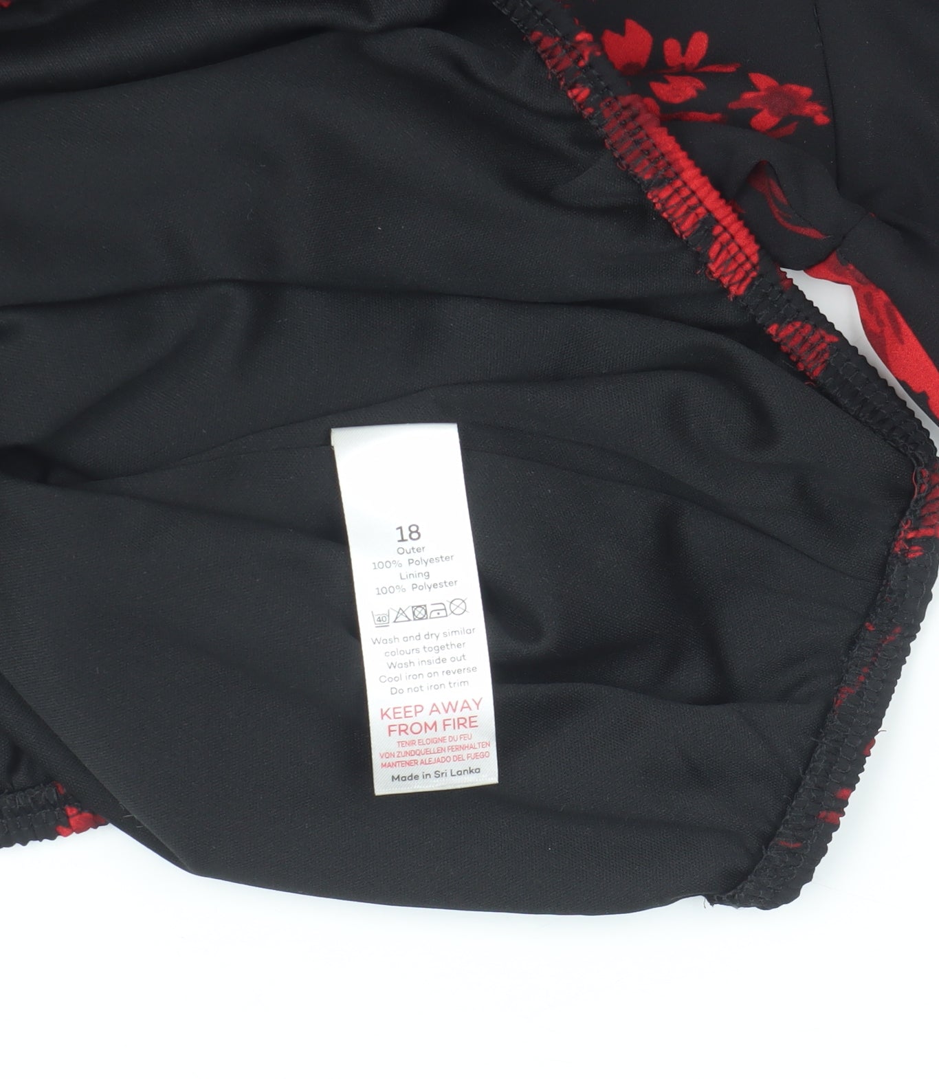 Bonmarché Women's Red Floral Blouse Size 18