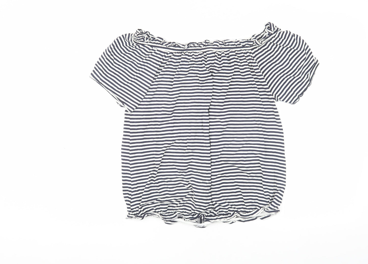 Womens UK Size 14 NEXT Multicoloured Basic Blouse