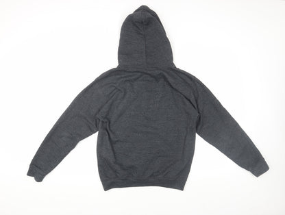Grey Edinburgh Scotland Hoodie Men XS Pullover