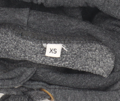 Grey Edinburgh Scotland Hoodie Men XS Pullover