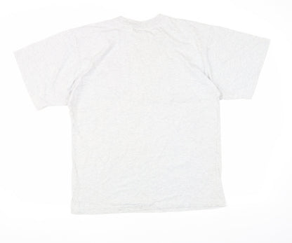 Purely Australian Men's Grey Graphic Print T-Shirt M
