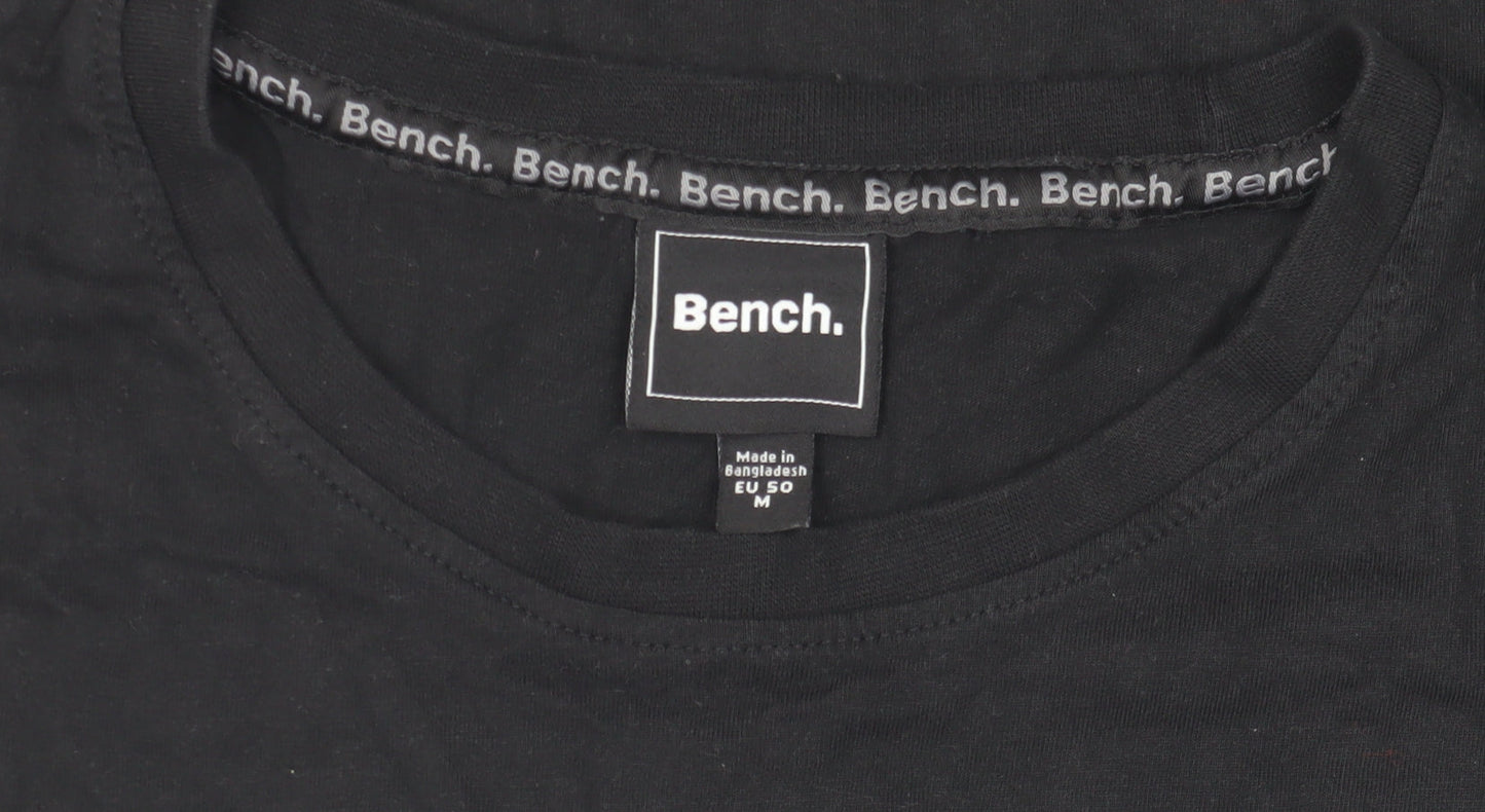 Mens UK Size M Bench Black  T-Shirt