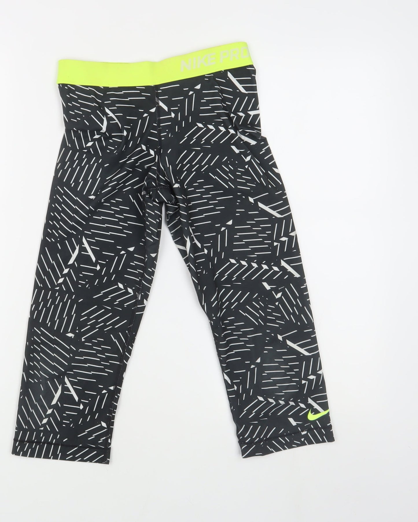 Nike Women's Black Cropped Leggings - Size S