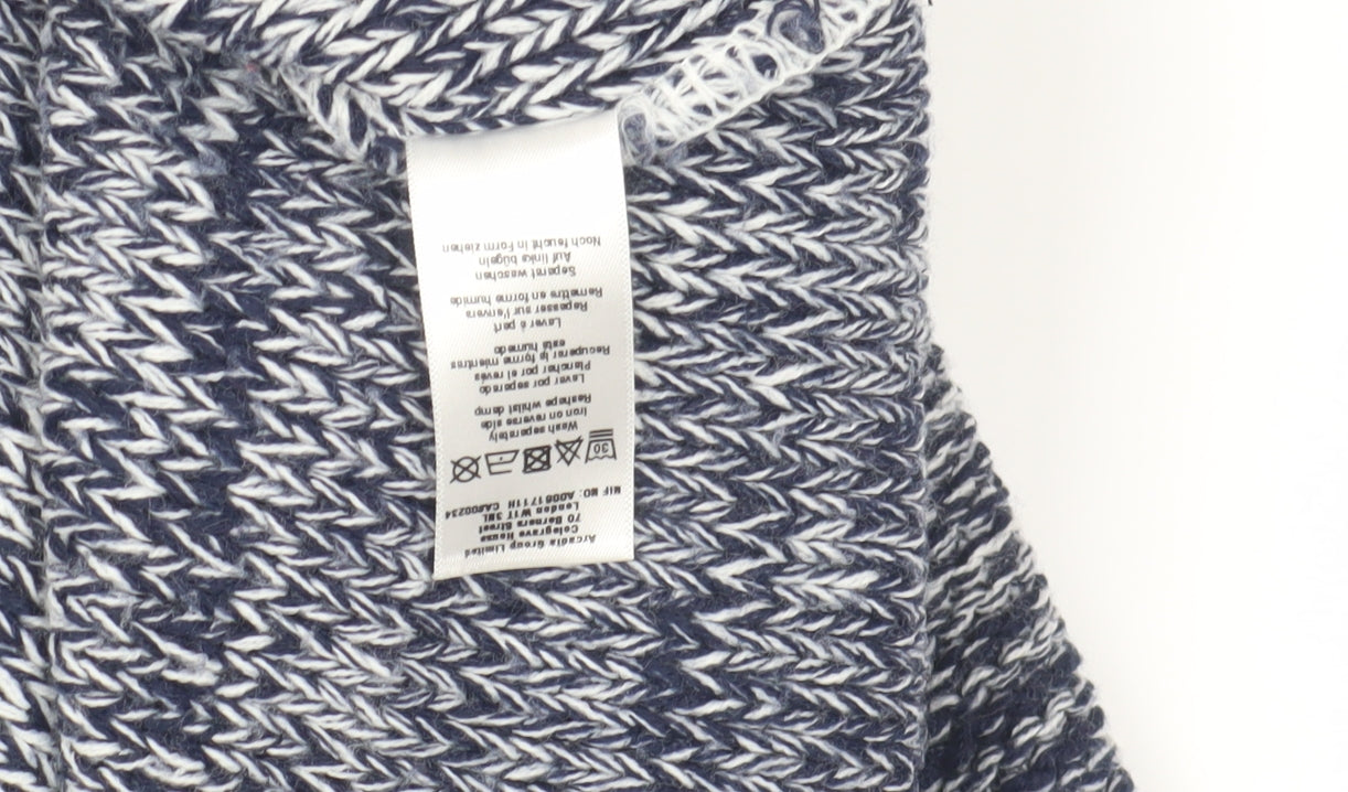 Womens UK Size S Wallis Blue Pullover Jumper