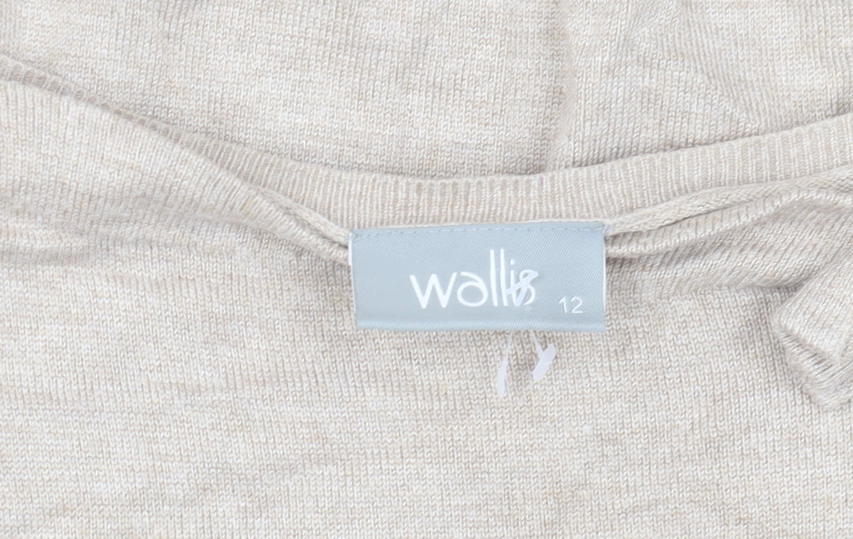 Womens UK Size 12 Wallis Beige  Jumper