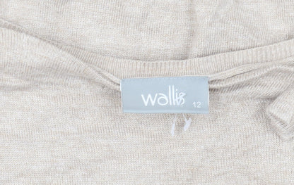 Womens UK Size 12 Wallis Beige  Jumper