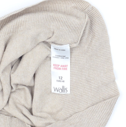 Womens UK Size 12 Wallis Beige  Jumper