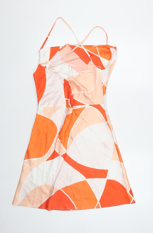 NAANAA Women's Multicoloured Slip Dress Size 14