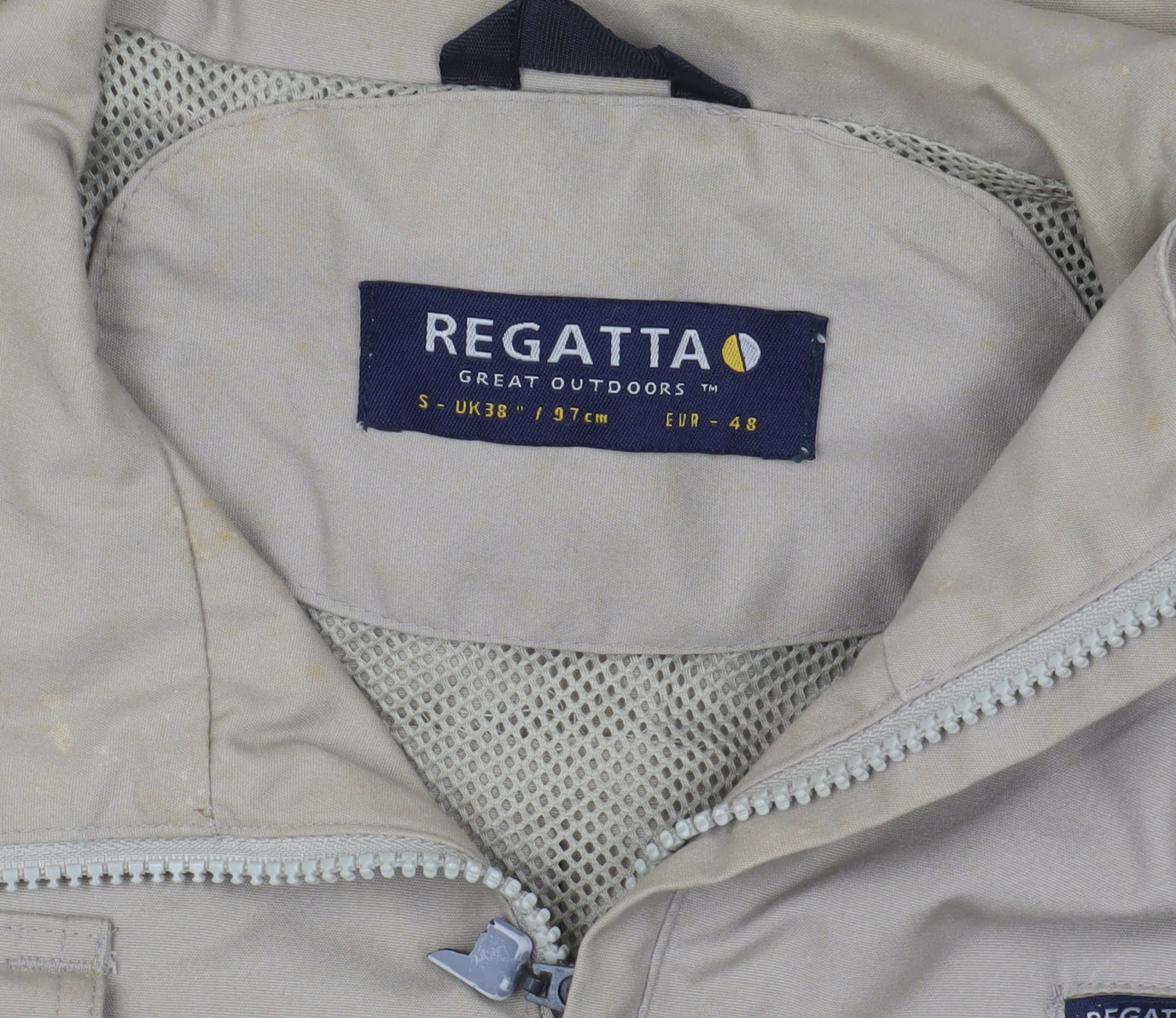 Mens UK Size S Regatta Beige
