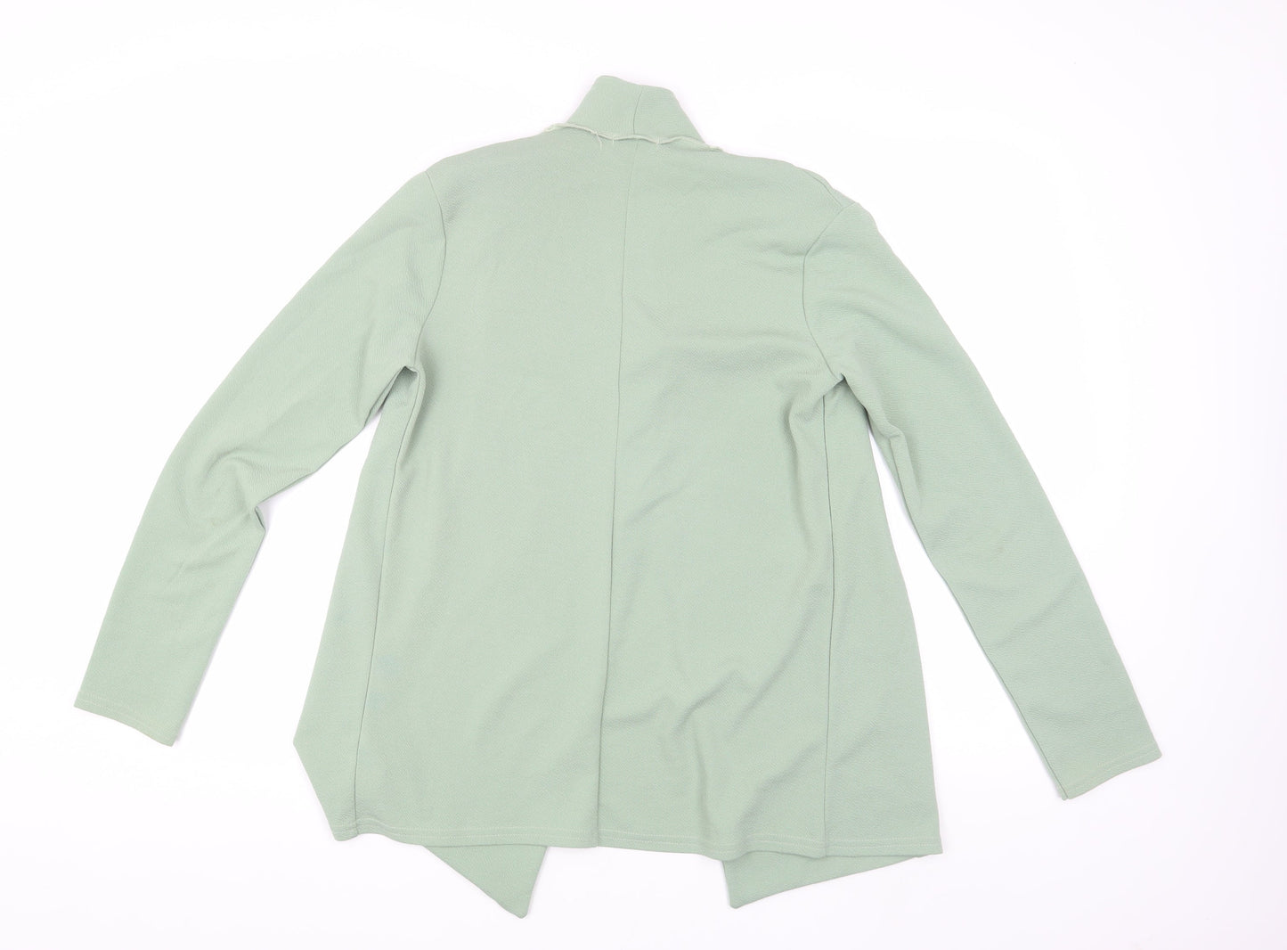 Womens UK Size 4 PRETTYLITTLETHING Green Basic Jacket