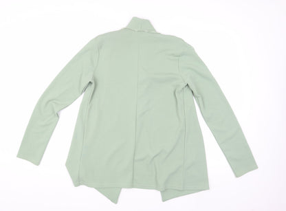 Womens UK Size 4 PRETTYLITTLETHING Green Basic Jacket