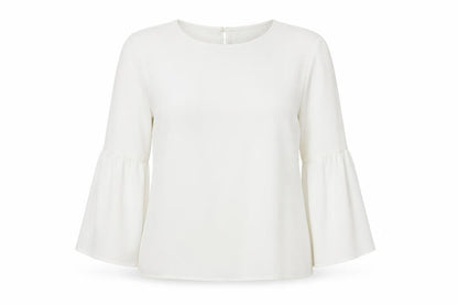 Womens UK Size 8 Topshop White  Blouse