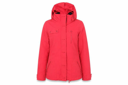 Womens UK Size 12 Maine Red Parka Coat
