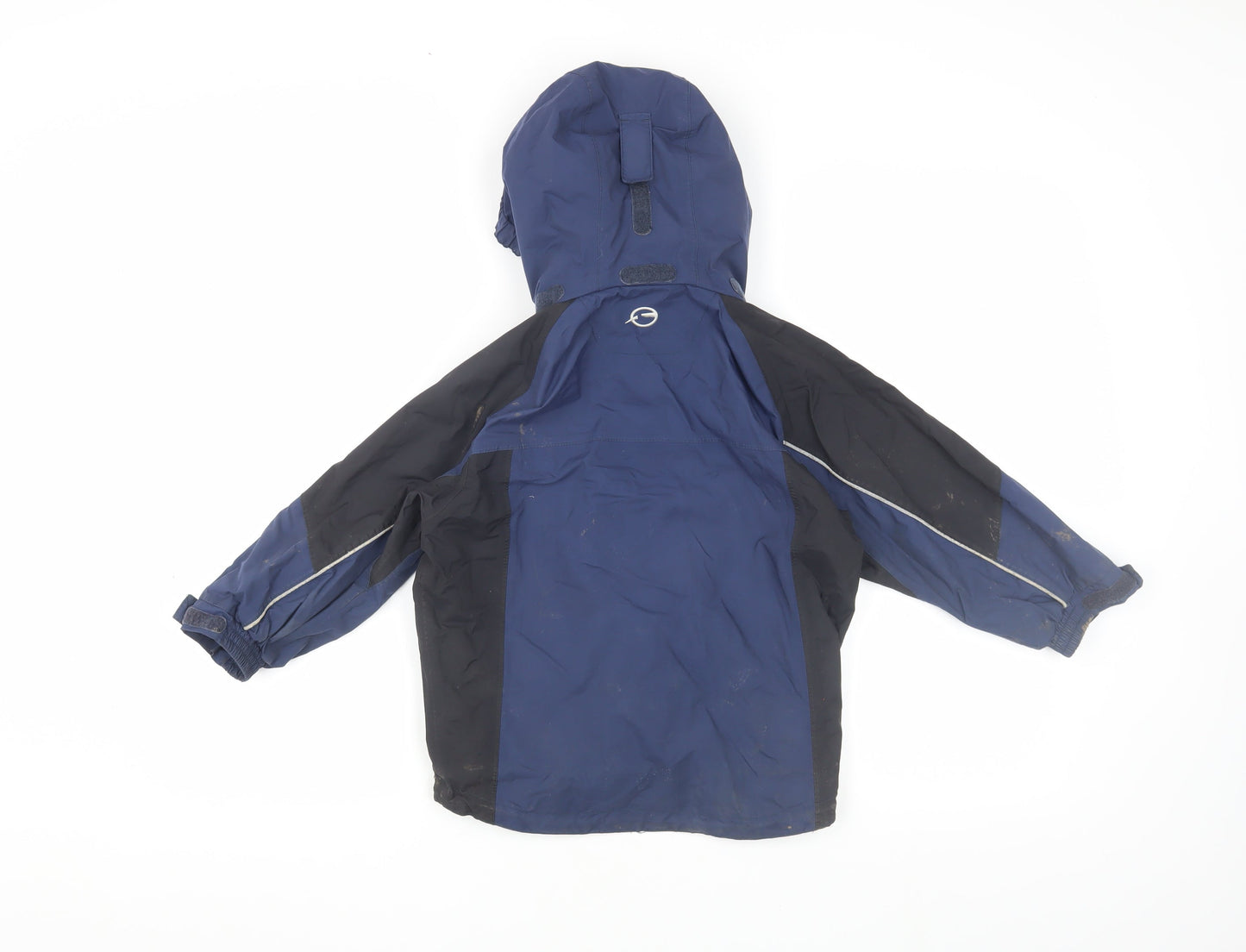 Sprayway Boys Blue/Black Parka Jacket 4-5 Years Waterproof Hooded