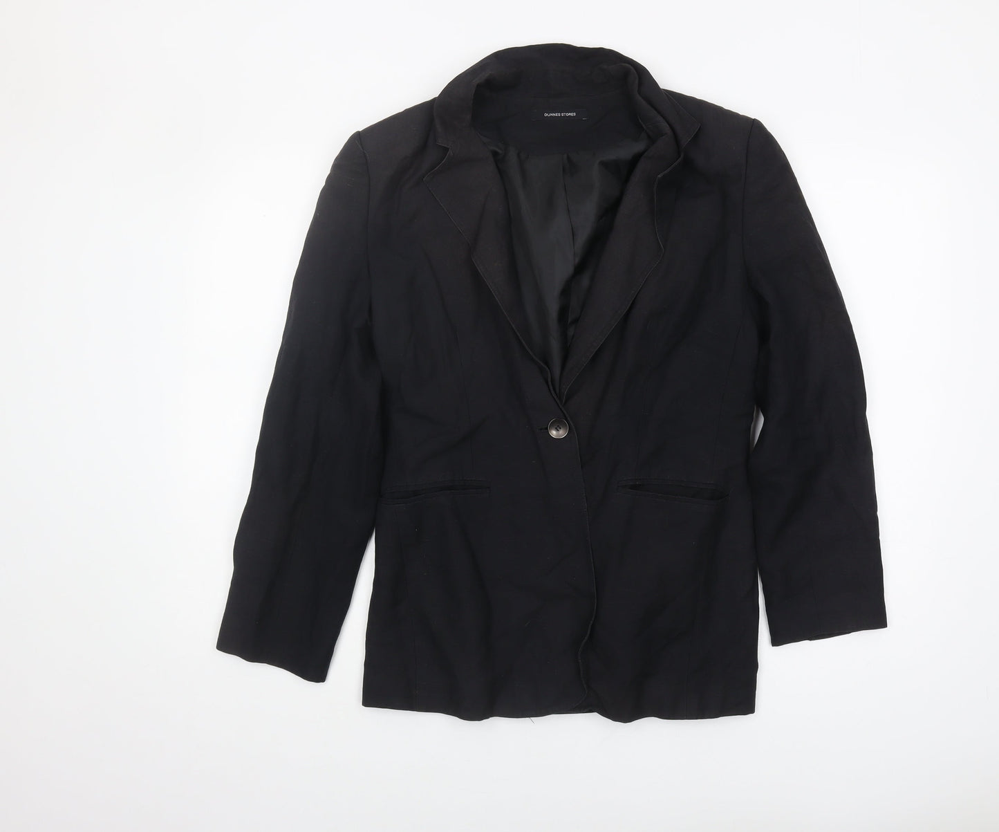 Dunnes Stores Women's Black Blazer Size 12
