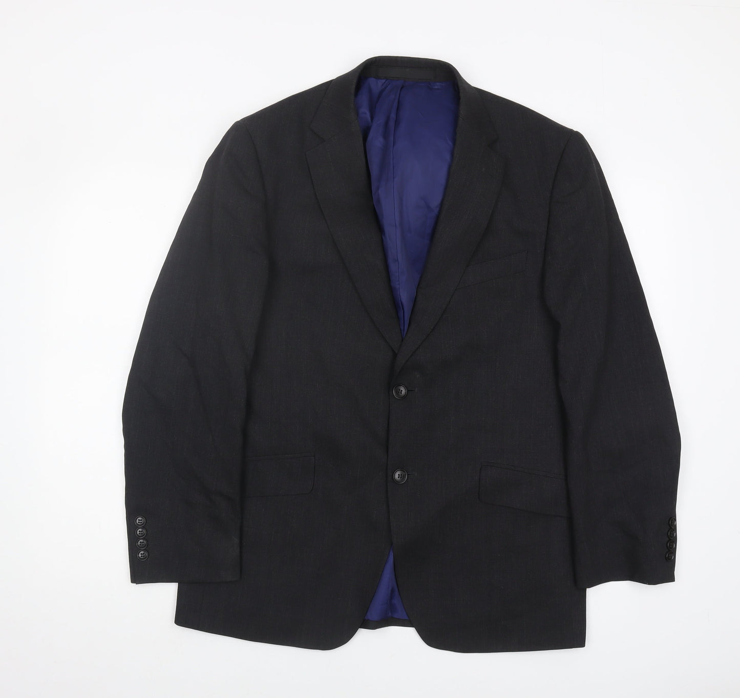 Mens UK Size 40 Marks and Spencer Regular Black Suit Jacket