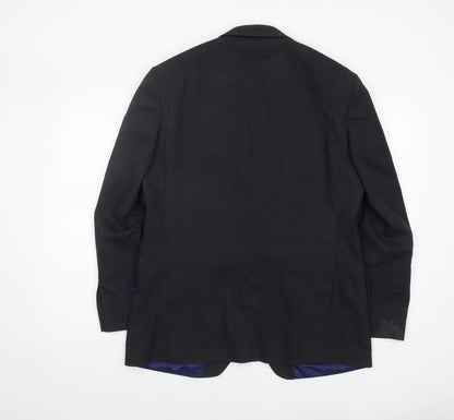 Mens UK Size 40 Marks and Spencer Regular Black Suit Jacket