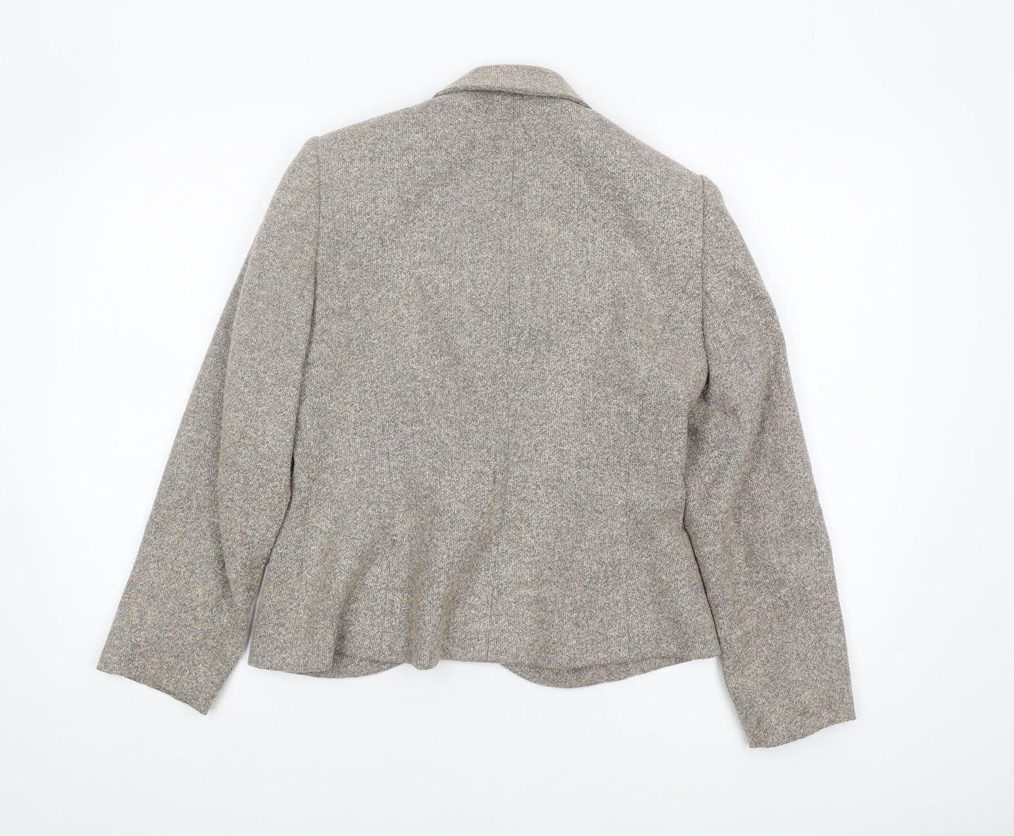 Womens UK Size 12 Minosa Petites Grey Blazer