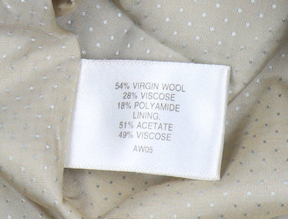 Womens UK Size 12 Minosa Petites Grey Blazer