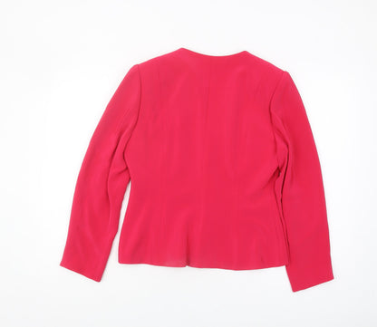 Tom Bowker Women's Pink Suit Jacket Size 12