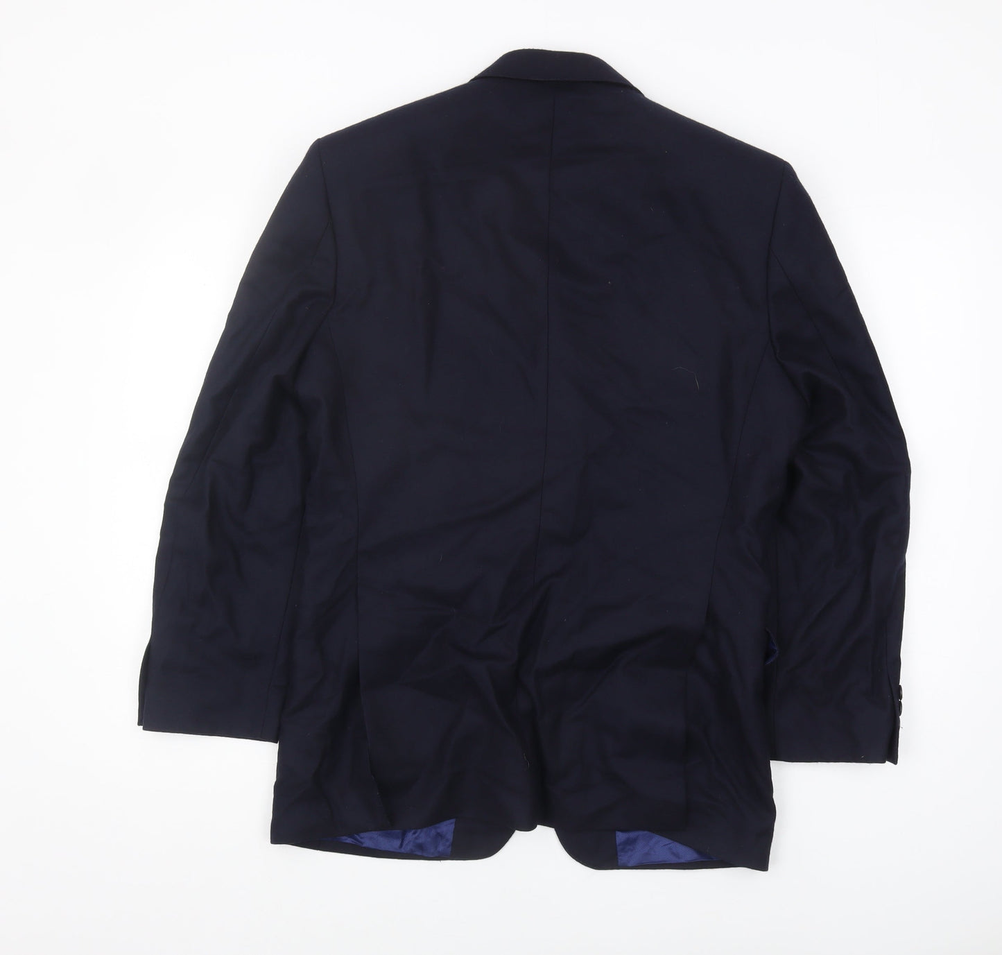 Mens UK Size 36 Marks and Spencer Regular Blue Suit Jacket
