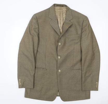 Mens UK Size 40 Mexx Regular Beige Suit Jacket