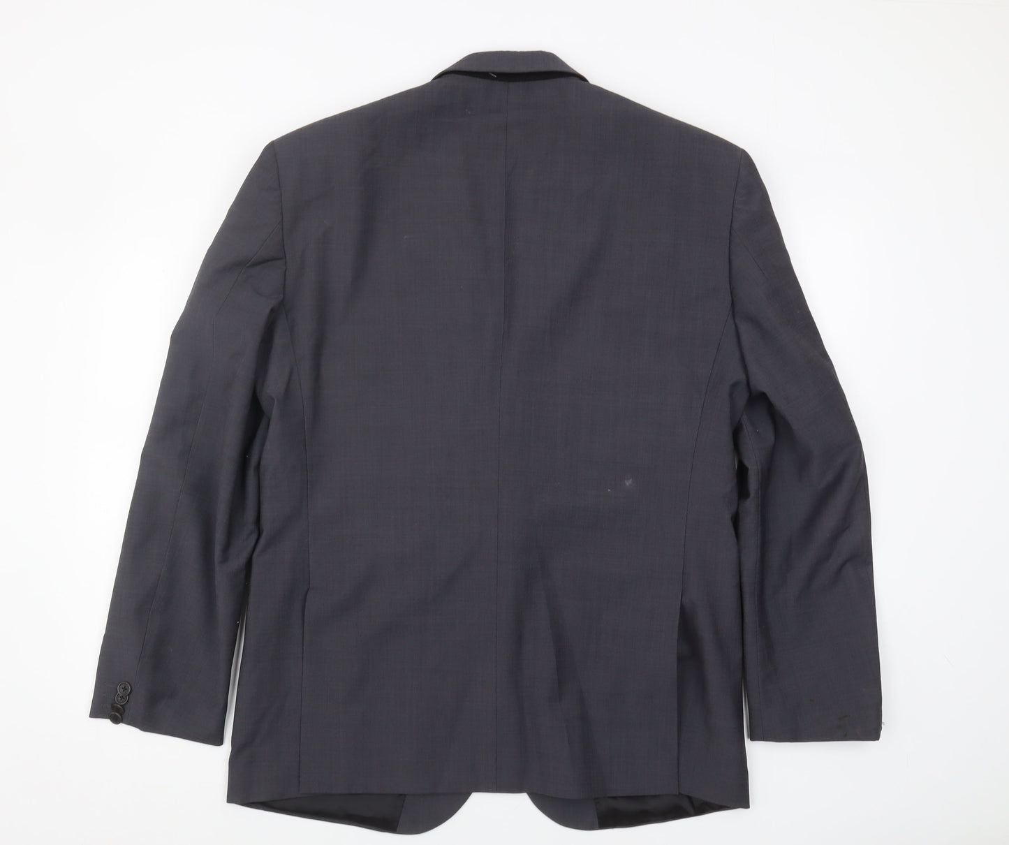 Mens UK Size 46 Calvin Klein Regular Black Suit Jacket