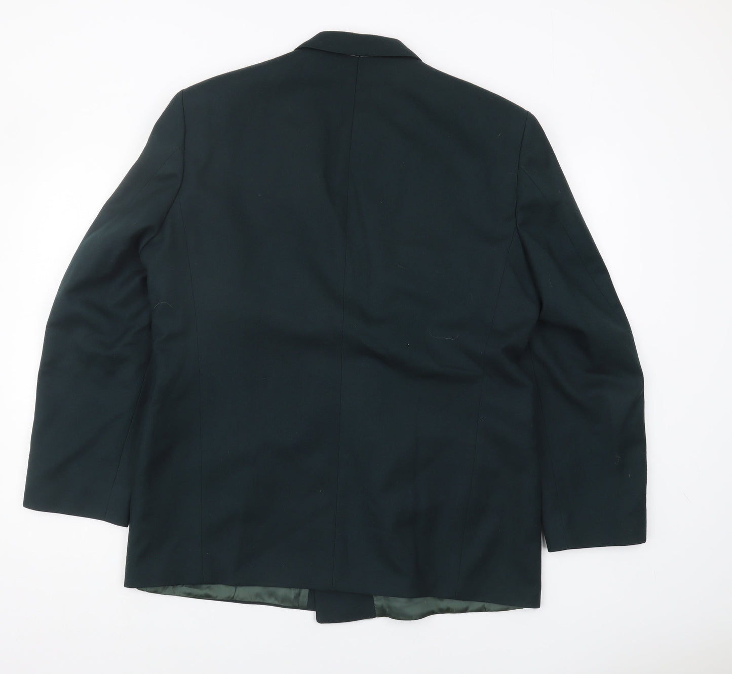 Mens UK Size 40 Marks and Spencer Regular Green Suit Jacket