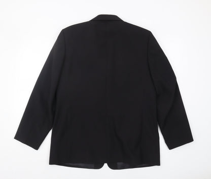 Womens UK Size 16 First Avenue Regular Black Blazer