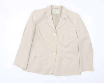 Eastex Beige Women's Blazer Size 14 Classic Fit