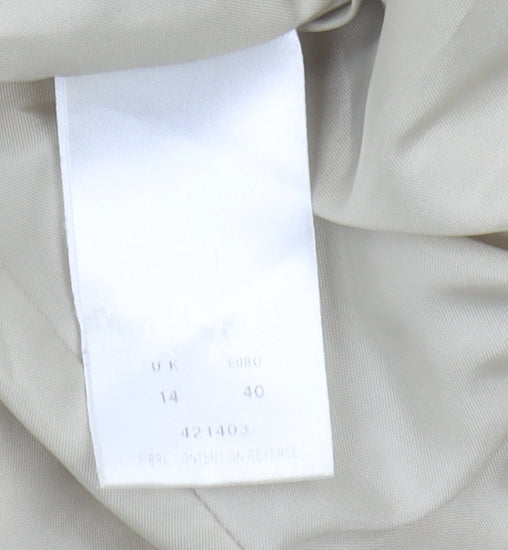 Eastex Beige Women's Blazer Size 14 Classic Fit