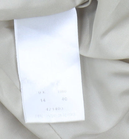 Eastex Beige Women's Blazer Size 14 Classic Fit