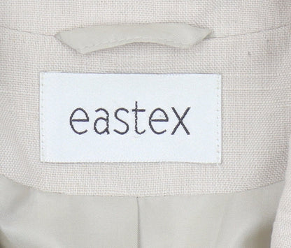 Eastex Beige Women's Blazer Size 14 Classic Fit