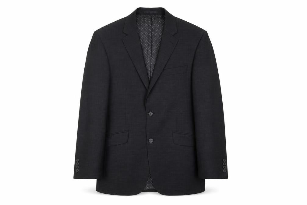 Mens UK Size 40 Jasper Conran Regular Black Suit Jacket