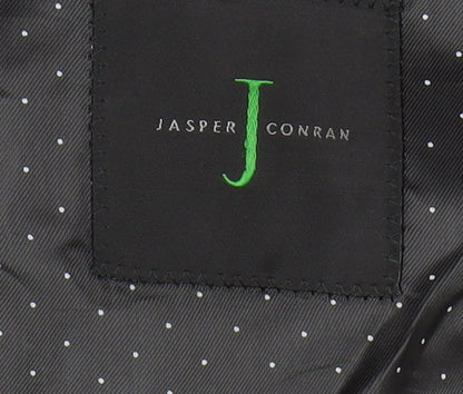 Mens UK Size 40 Jasper Conran Regular Black Suit Jacket